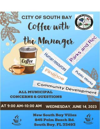 Coffee With City Manager